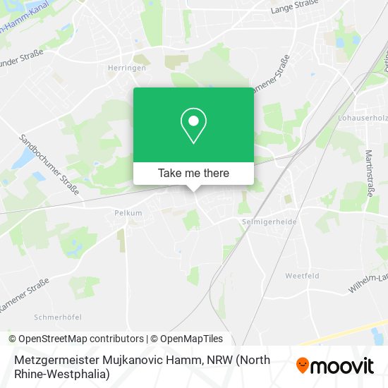 Metzgermeister Mujkanovic Hamm map