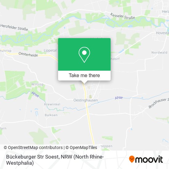Карта Bückeburger Str Soest