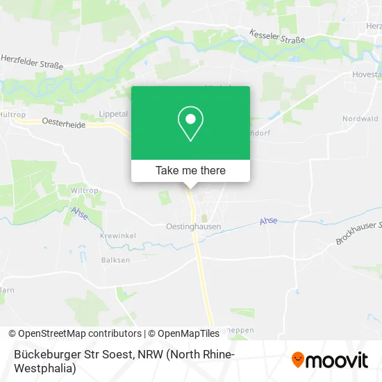 Карта Bückeburger Str Soest