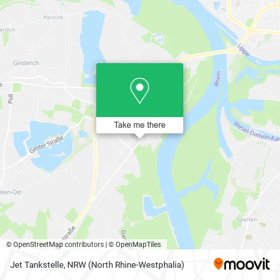 Карта Jet Tankstelle