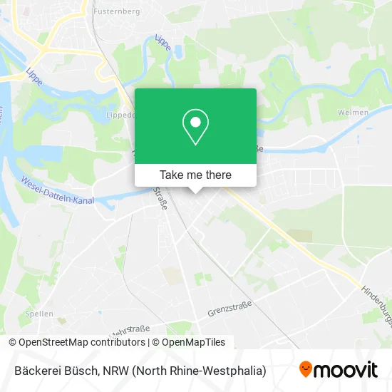 Карта Bäckerei Büsch