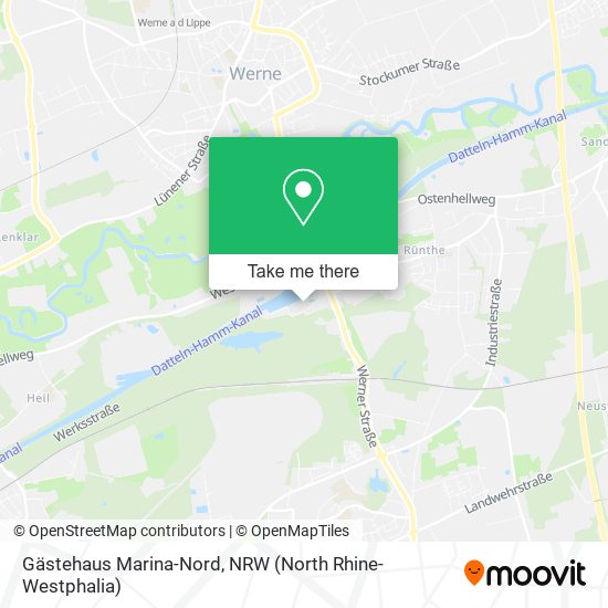 Gästehaus Marina-Nord map