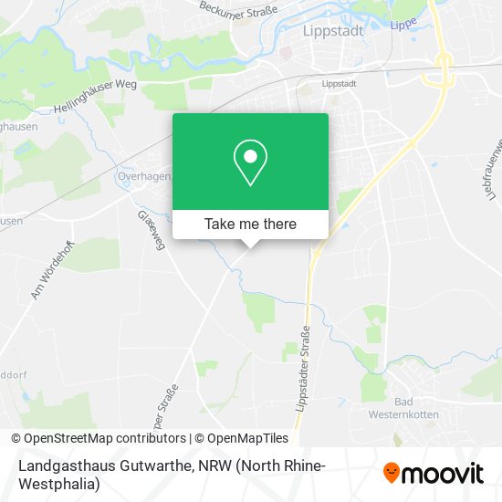 Landgasthaus Gutwarthe map