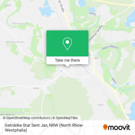 Карта Getränke Star Sent Jan