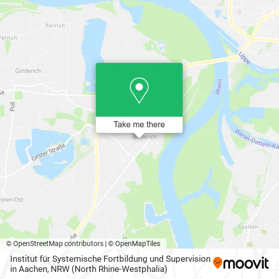 Карта Institut für Systemische Fortbildung und Supervision in Aachen