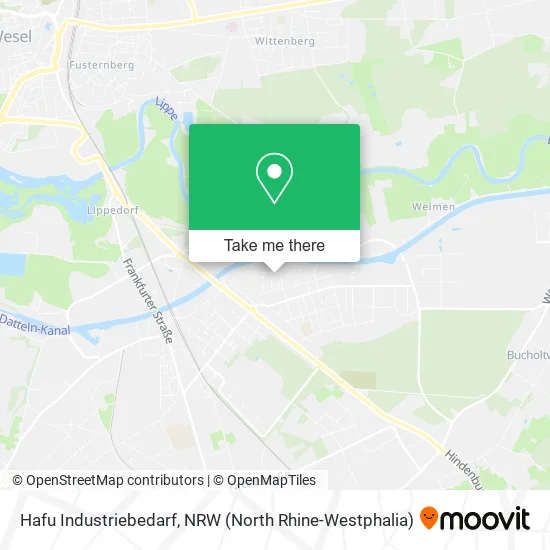 Карта Hafu Industriebedarf