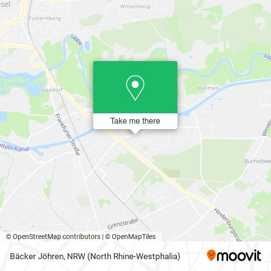 Bäcker Jöhren map