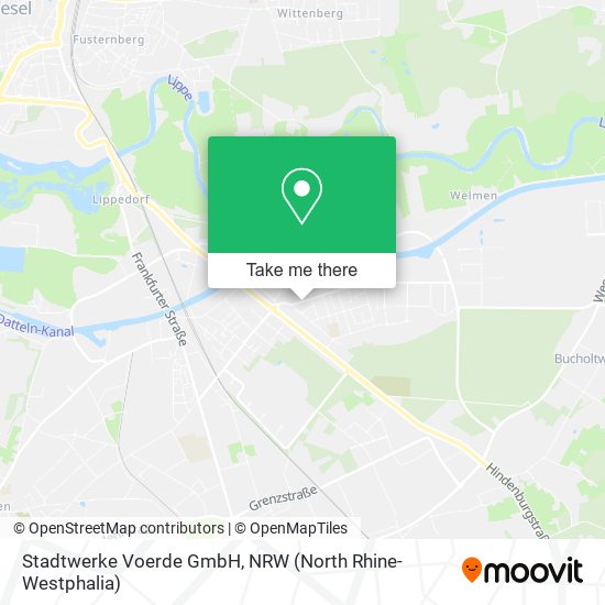 Stadtwerke Voerde GmbH map