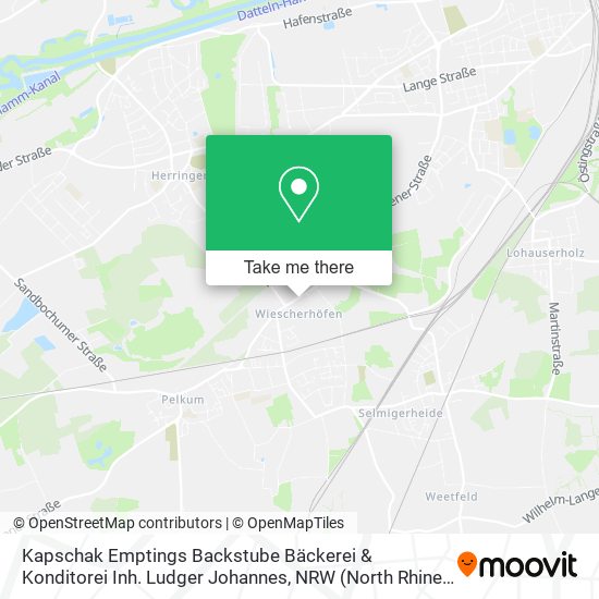Kapschak Emptings Backstube Bäckerei & Konditorei Inh. Ludger Johannes map