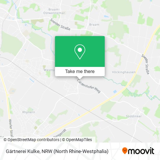 Gärtnerei Kulke map