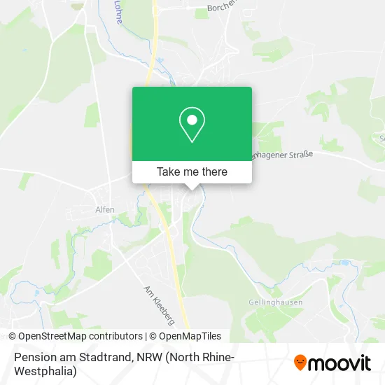 Карта Pension am Stadtrand