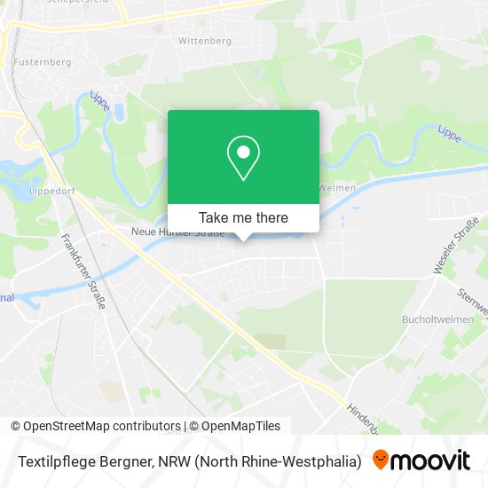 Textilpflege Bergner map