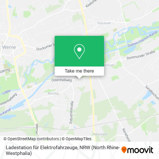 Ladestation für Elektrofahrzeuge map