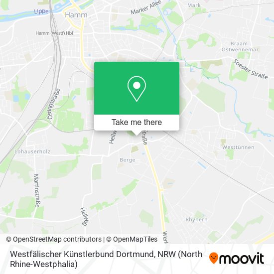 Westfälischer Künstlerbund Dortmund map