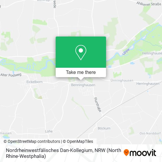 Nordrheinwestfälisches Dan-Kollegium map