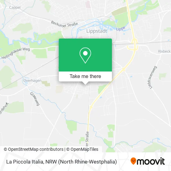 Карта La Piccola Italia