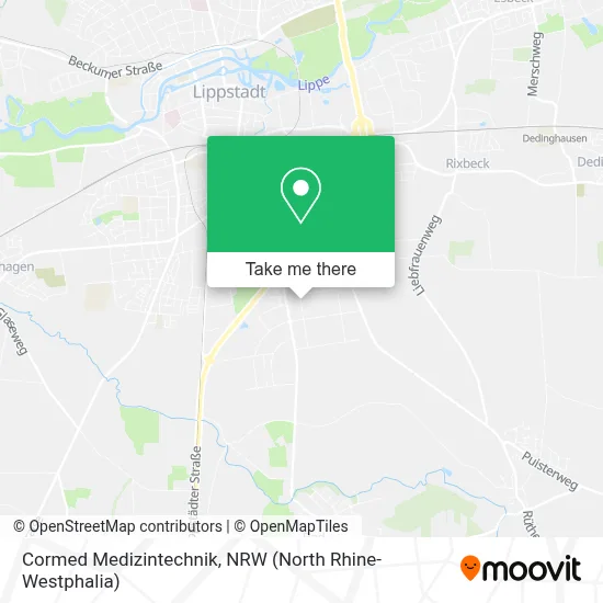 Cormed Medizintechnik map