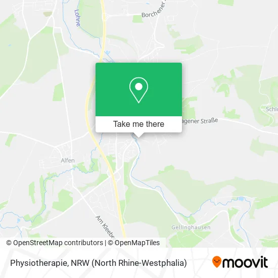 Карта Physiotherapie