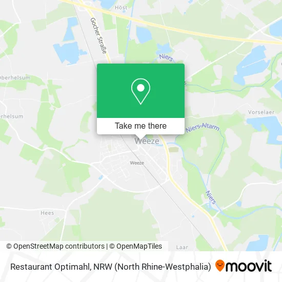 Карта Restaurant Optimahl