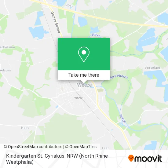 Kindergarten St. Cyriakus map