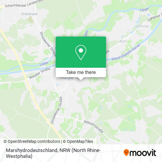 Marshydrodeutschland map