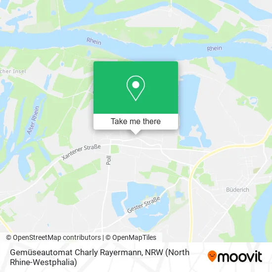 Карта Gemüseautomat Charly Rayermann