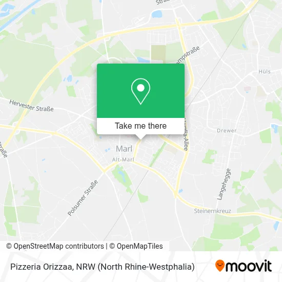 Pizzeria Orizzaa map