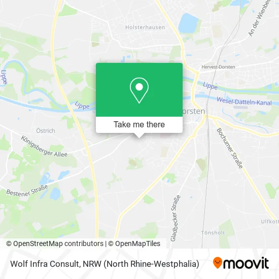 Карта Wolf Infra Consult