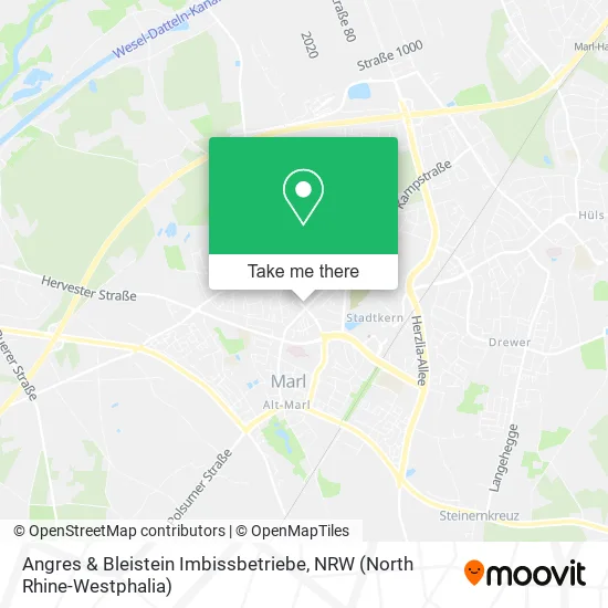 Карта Angres & Bleistein Imbissbetriebe