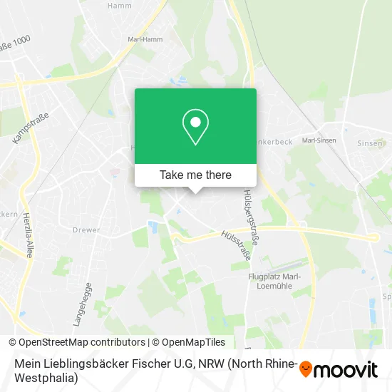 Карта Mein Lieblingsbäcker Fischer U.G