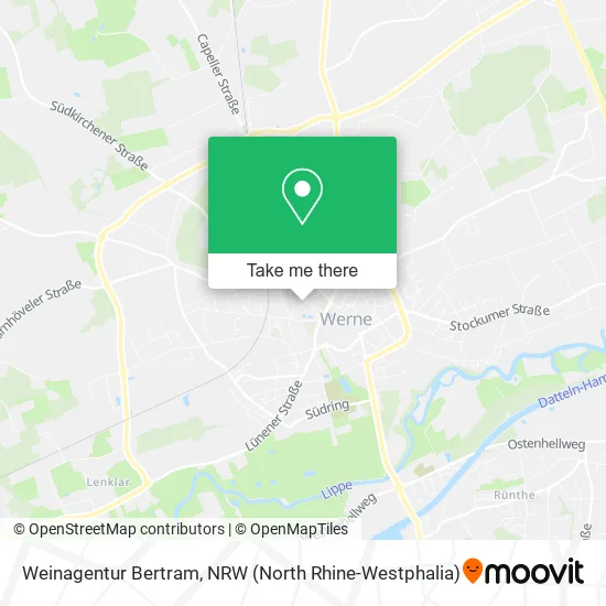 Карта Weinagentur Bertram