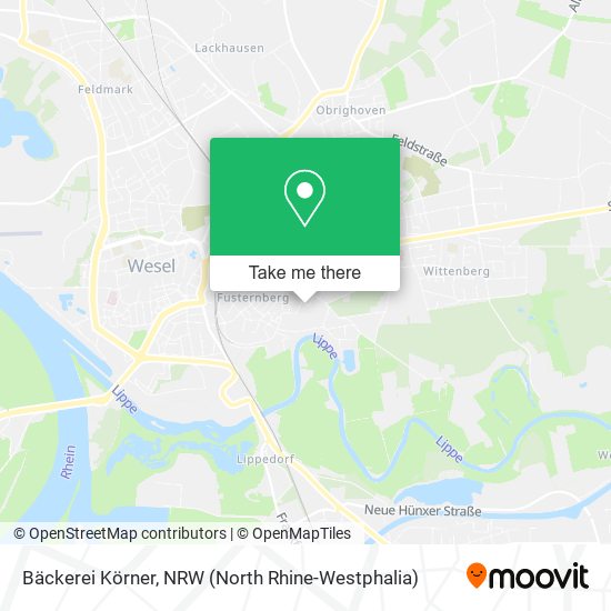 Bäckerei Körner map