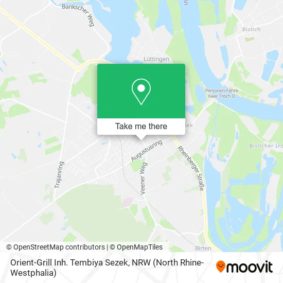 Карта Orient-Grill Inh. Tembiya Sezek