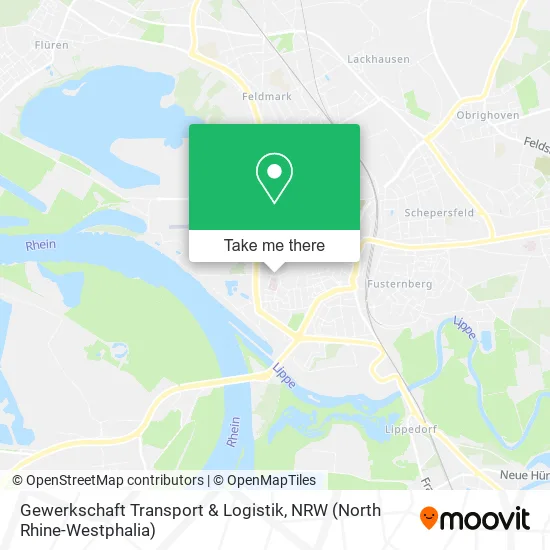 Карта Gewerkschaft Transport & Logistik