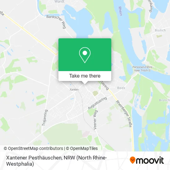 Карта Xantener Pesthäuschen