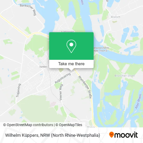 Wilhelm Küppers map