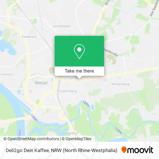 Карта Deli2go Dein Kaffee