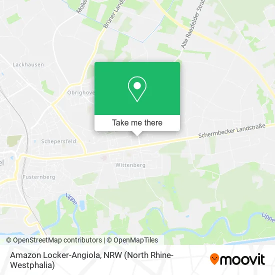 Карта Amazon Locker-Angiola