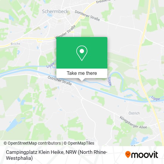 Campingplatz Klein Heike map