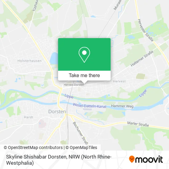 Карта Skyline Shishabar Dorsten