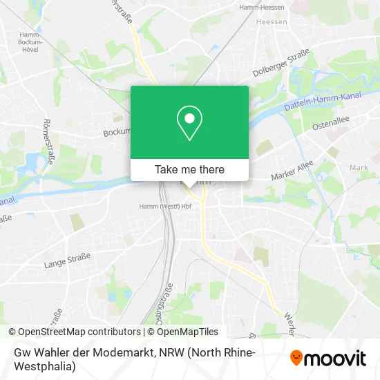 Карта Gw Wahler der Modemarkt