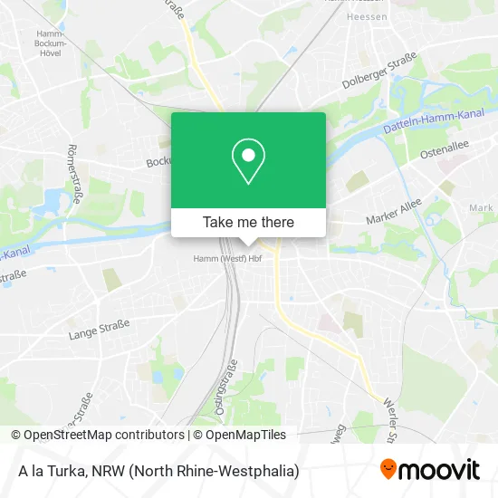 Карта A la Turka