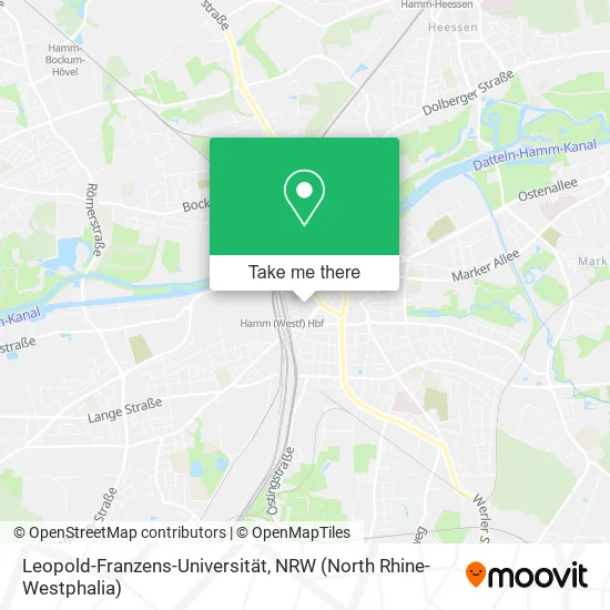 Карта Leopold-Franzens-Universität