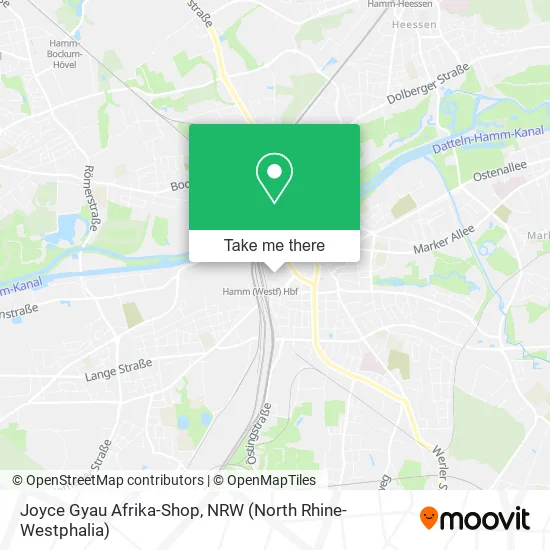 Карта Joyce Gyau Afrika-Shop