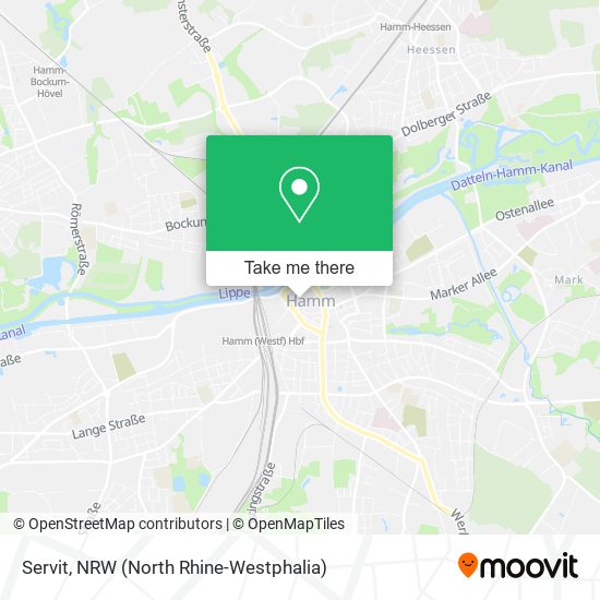 Servit map