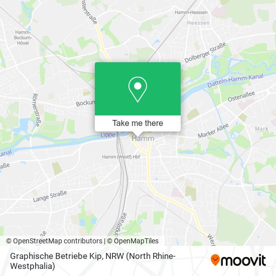 Graphische Betriebe Kip map