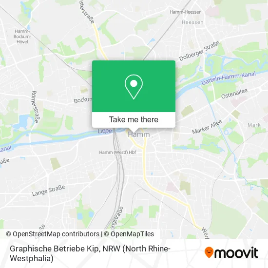 Карта Graphische Betriebe Kip