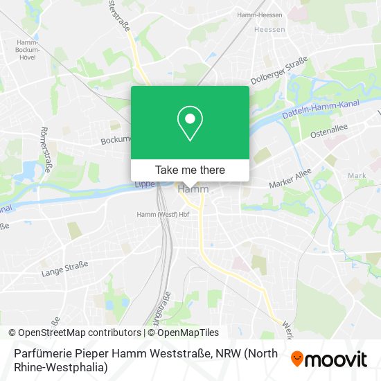 Parfümerie Pieper Hamm Weststraße map