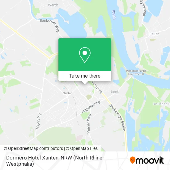 Карта Dormero Hotel Xanten