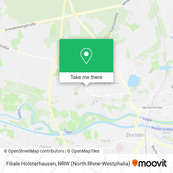 Filiale Holsterhausen map